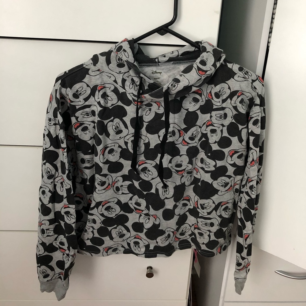 Disney X Forever 21 Cropped Hoodie